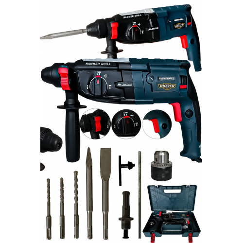 Alman 2.30mm Bakır Sargılı Çift Çelik Şanzuman Kırıcı Delici Hilti Matkap 5pcs Uç Hediye