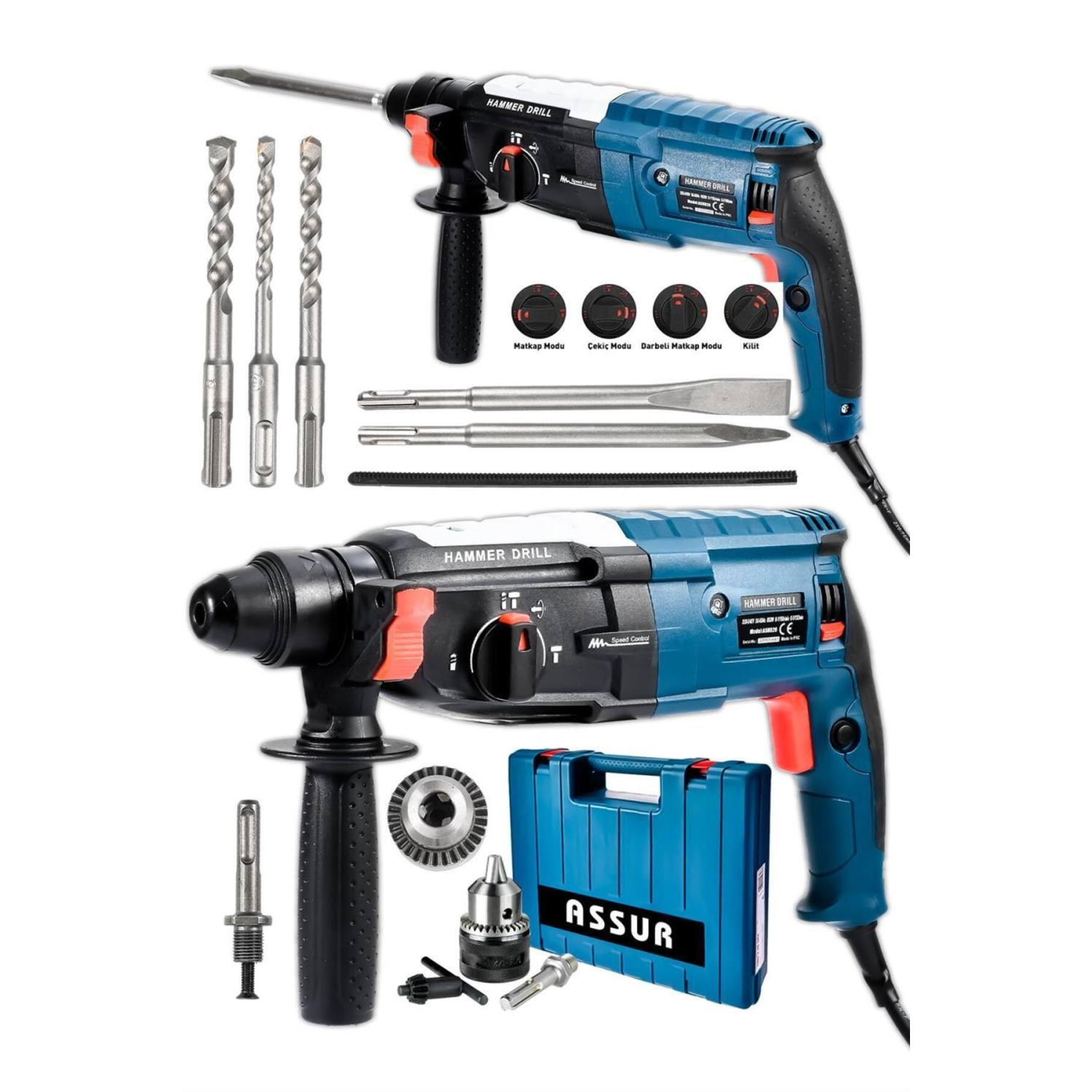 Pro Kırıcı Delici Darbeli Hilti Matkap 2-28mm