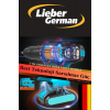 Alman Merkel 256vf 20 Ah Çift Titanyum Şanzuman Bakır Sargılı Çift Akülü Şarjlı Matkap