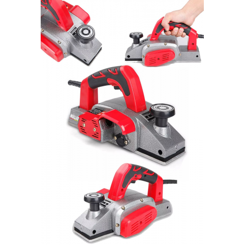 Alman Magnezyum Gövde 4500 Wat Motor Korumalı Otomatik Şanzıman Çift Bıçaklı Planya Rende Makinesi