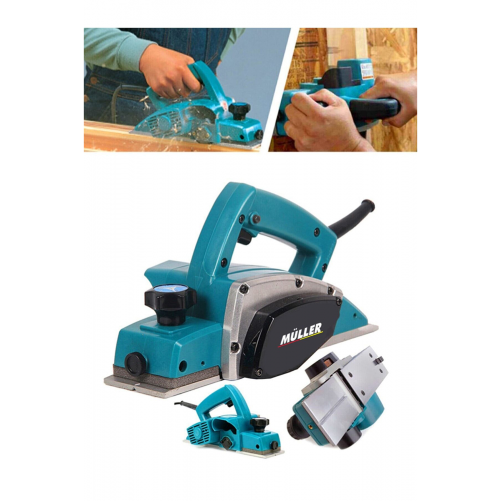 Germany X-line 4200 Motor Korumalı Otomatik Şanzıman Çift Bıçaklı Planya Rende Makinesi