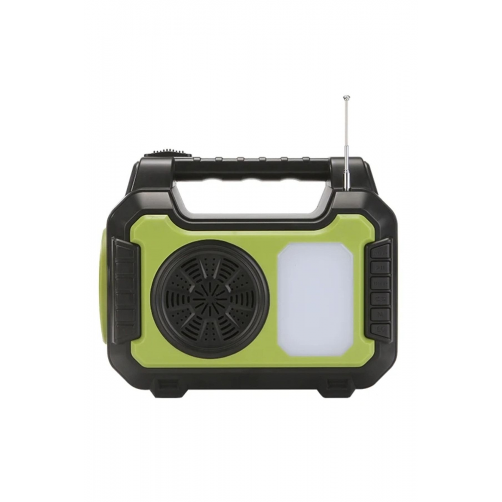 Güneş Enerji Panelli Solar Aydınlatma Sistemi Powerbank Kamp Doğa Balık Karavan Fener Fm Bluetoth