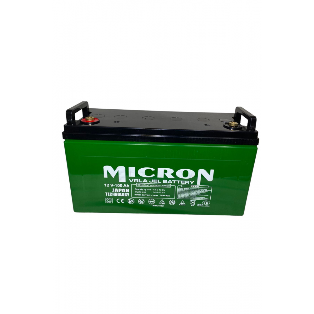 2 Adet 12v 100 Ah Japon Teknoloji Malezya (2024/02) Üretimi Vrla Jel Akü Akü (BATARYA, PİL)