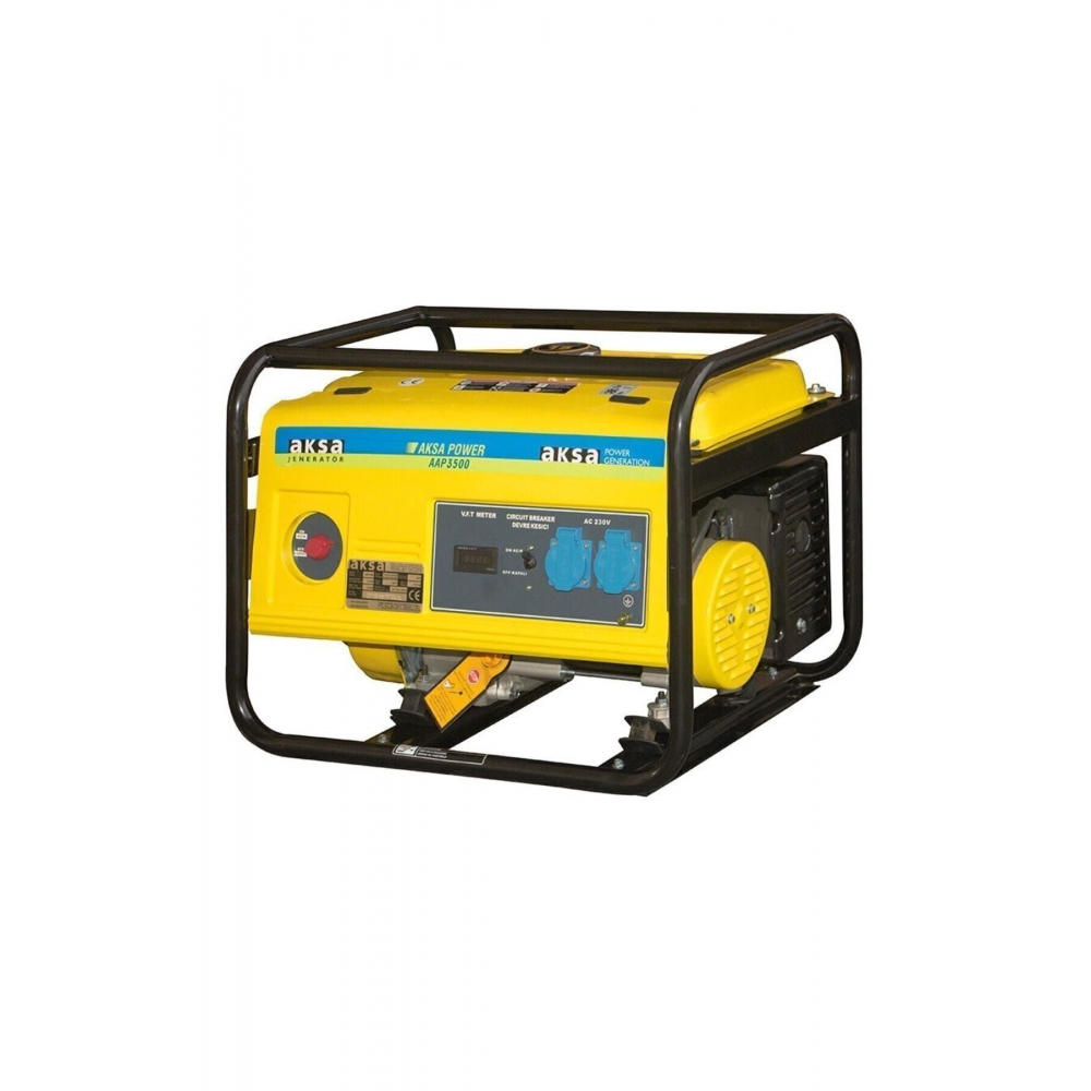 AAP 3500 İpli 3.5 KVA Monofaze Benzinli Jeneratör