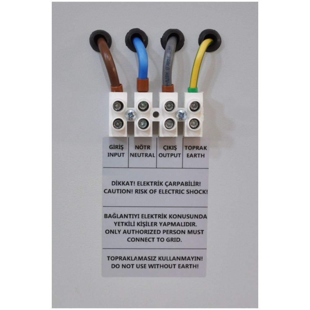 Msr 10 (160 V - 250 V) 15 Kva Monofaze Tam Otomatik Servo Voltaj Regülatörü 2 Yıl Garantili