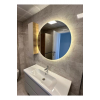 60cm Gün Işığı Ledli/banyo Aynası/makyaj Aynası/yuvarlak Ayna
