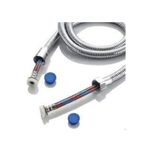 nslm Paslanmaz Kırılmaz Çelik Örgülü Duş Hortumu GÜMÜŞ neslim 1037065