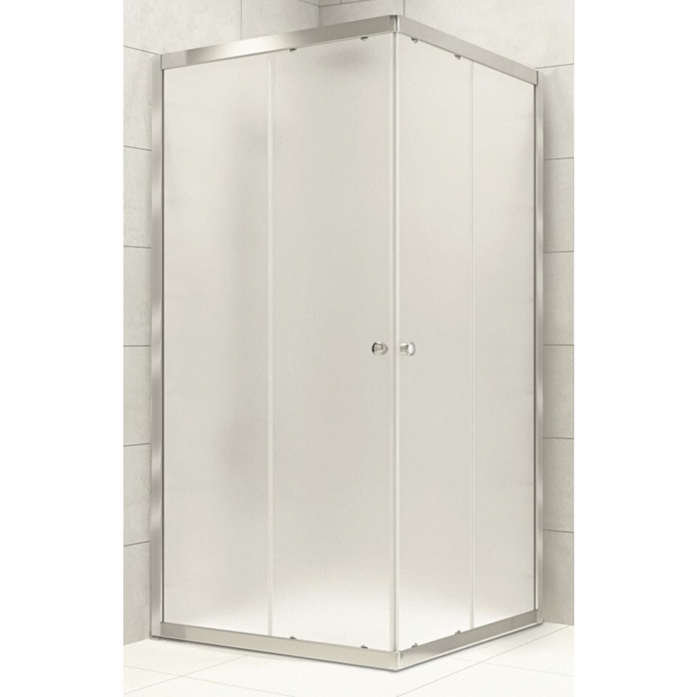 Duşakabin Kare Buzlu Cam