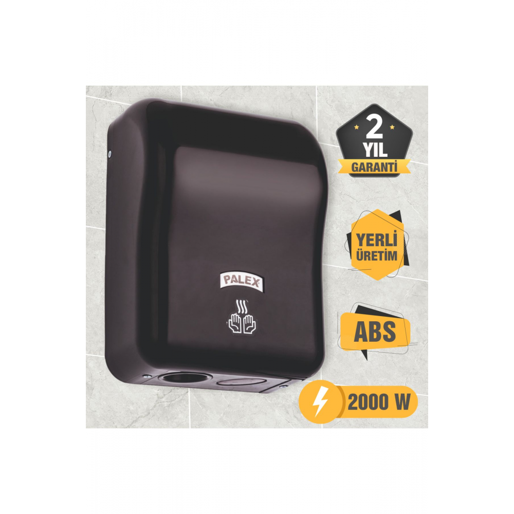 Fotoselli 2000w Abs El Kurutma Makinesi Siyah