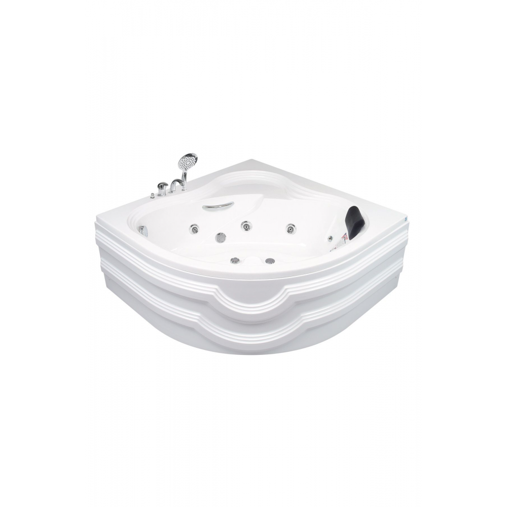 Manhattan Jakuzi 130x130 H:55 Bonus Hidromasaj Sistemli Küvet