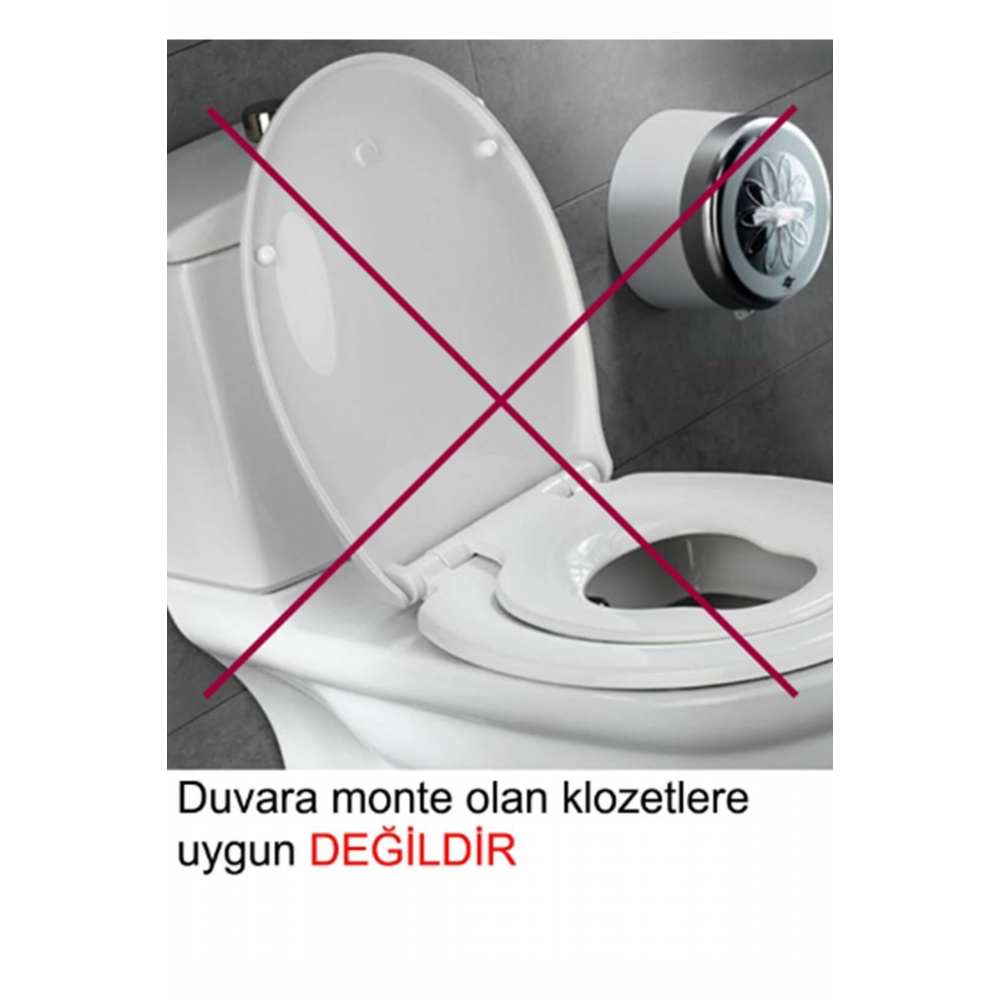 Yetişkin Ve Çocuk Klozet Kapağı Çocuk Adaptörü Söküp Takılabilir Yerli Üretim