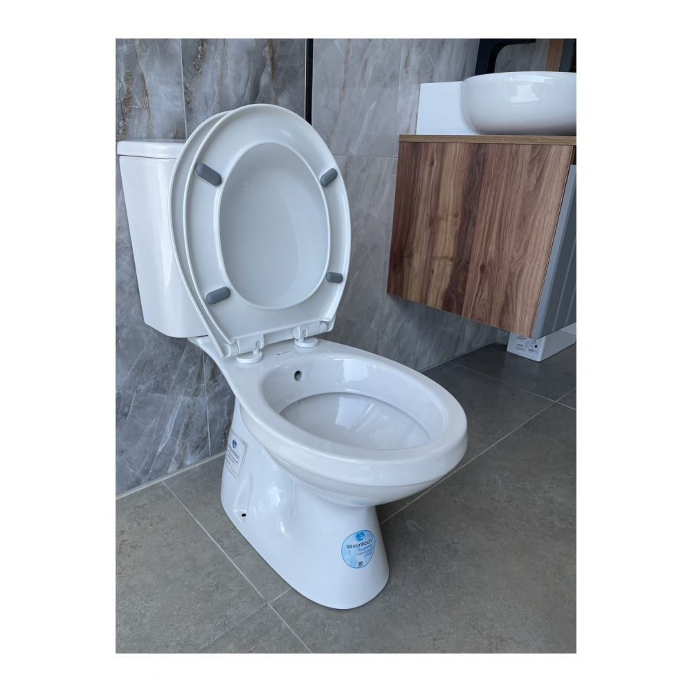 Natura Kanallı Alttan Çıkışlı Klozet Takım