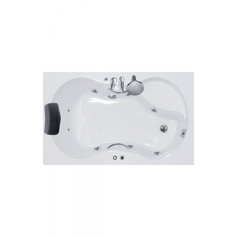 Lexington Jakuzi 130x80 H:55 Bonus Hidromasajlı Sistemli Küvet Gövde Metal Ayak Ön Panel