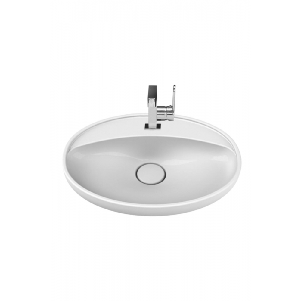 Cerastyle Seramik Lal C Serisi Tezgah Üstü Çanak Lavabo 60cmx45,5 Cm