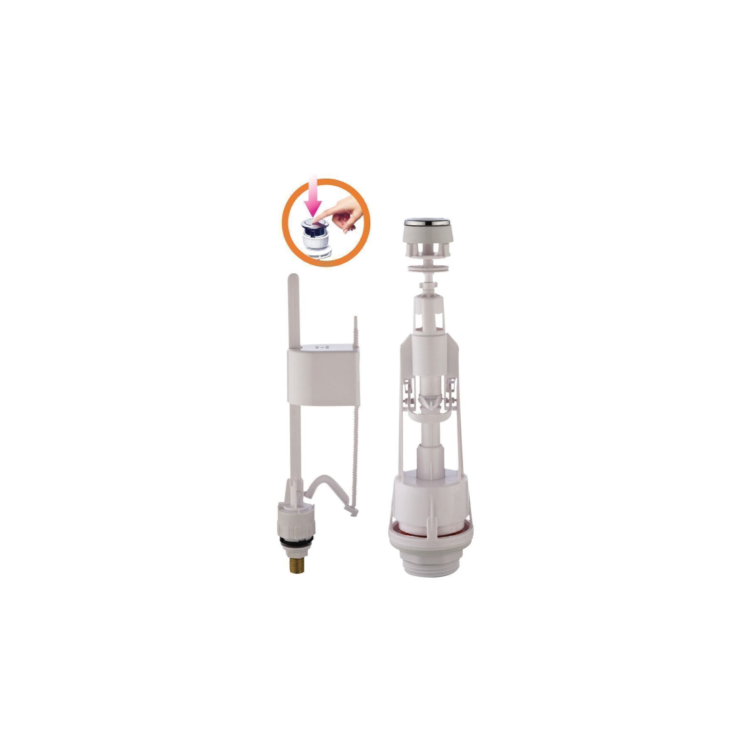 Gold Basmalı Klozet Rezervuar Iç Takım