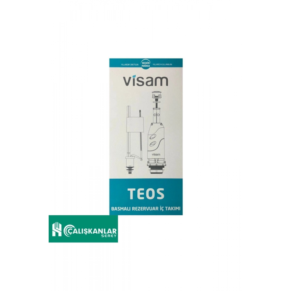 Teos Basmalı Klozet Rezervuar Iç Takım
