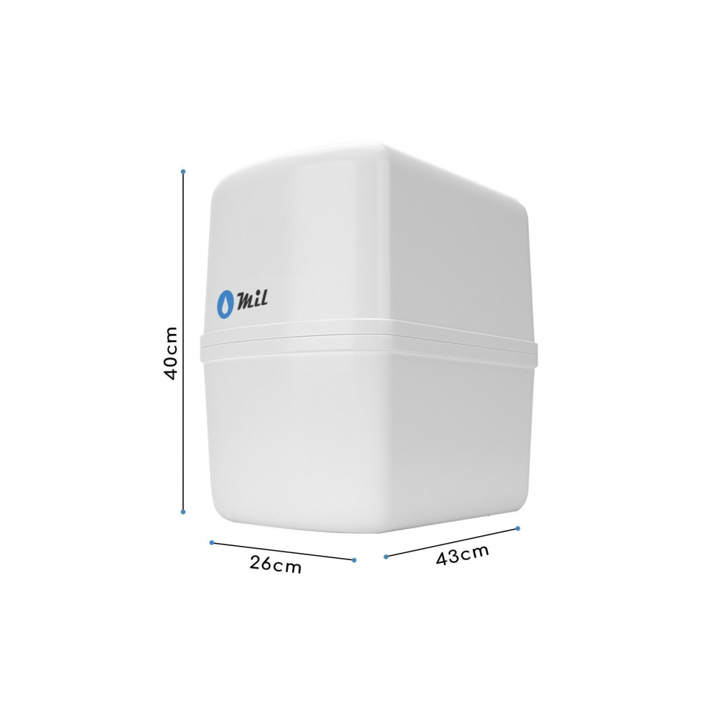 Elegance 13 Aşamalı 8 Lt Çelik Tanklı Kapalı Kasa Su Arıtma Cihazı (DNP13-M-S)