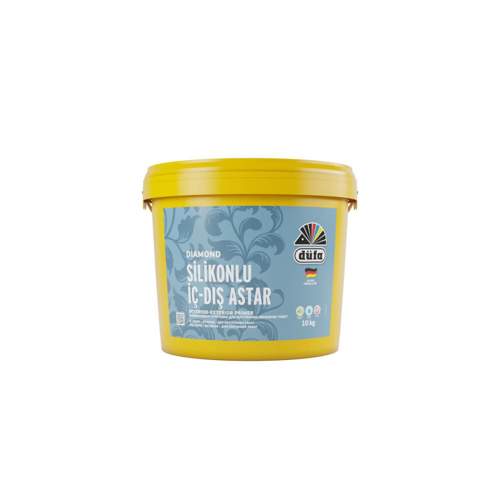 Diamond Silikonlu Iç Cephe Ve Dış Cephe Astar Beyaz 10 Kg