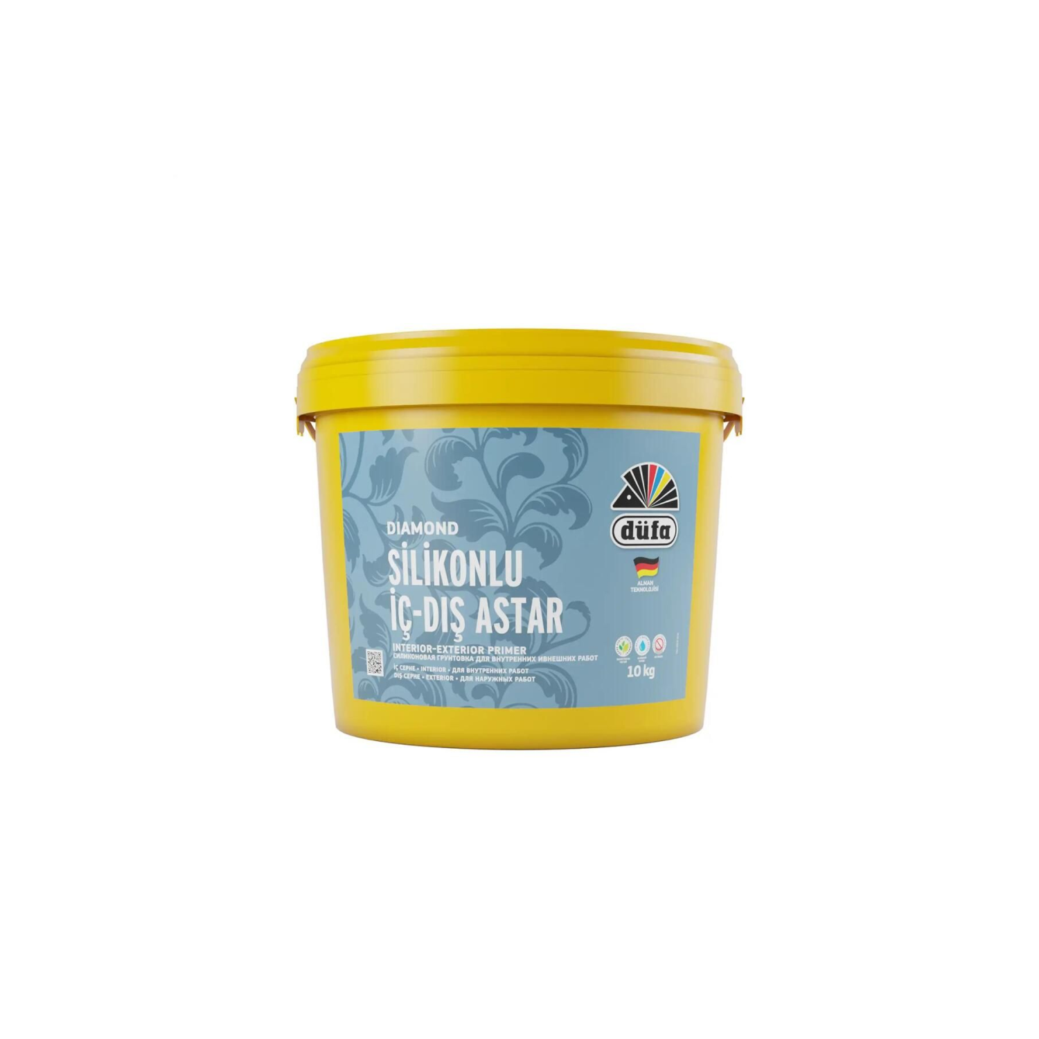 Diamond Silikonlu Iç Cephe Ve Dış Cephe Astar Beyaz 10 Kg