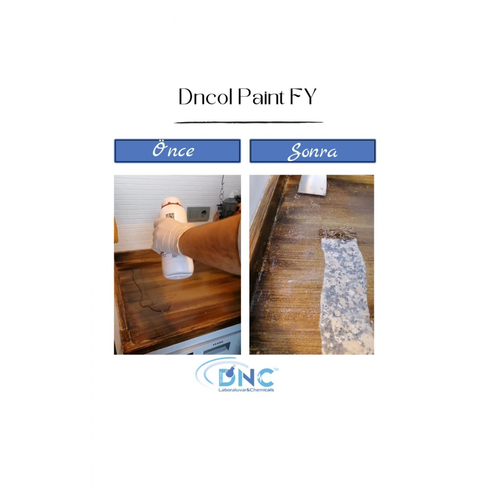 Ol Paint Fy Sert Zemin Ve Tezgah Mermer Fayans Boya Sökücü-1.5 Kg