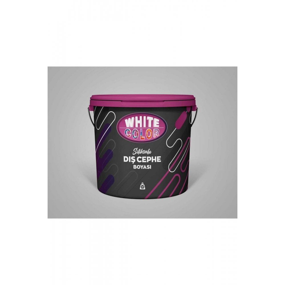 20 Kg White&color Dış Cehe Boyası... Beyaz
