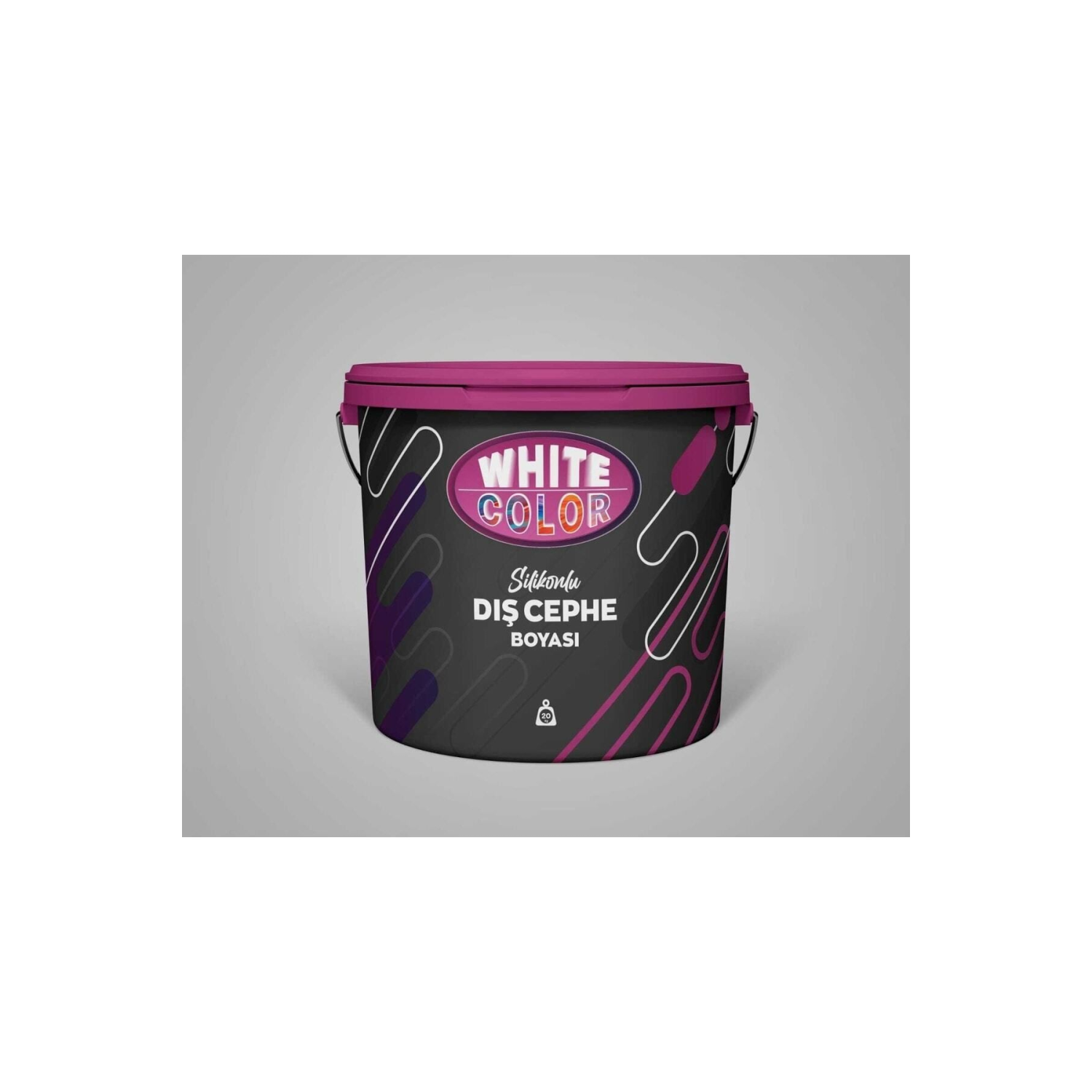 20 Kg White&color Dış Cehe Boyası... Beyaz