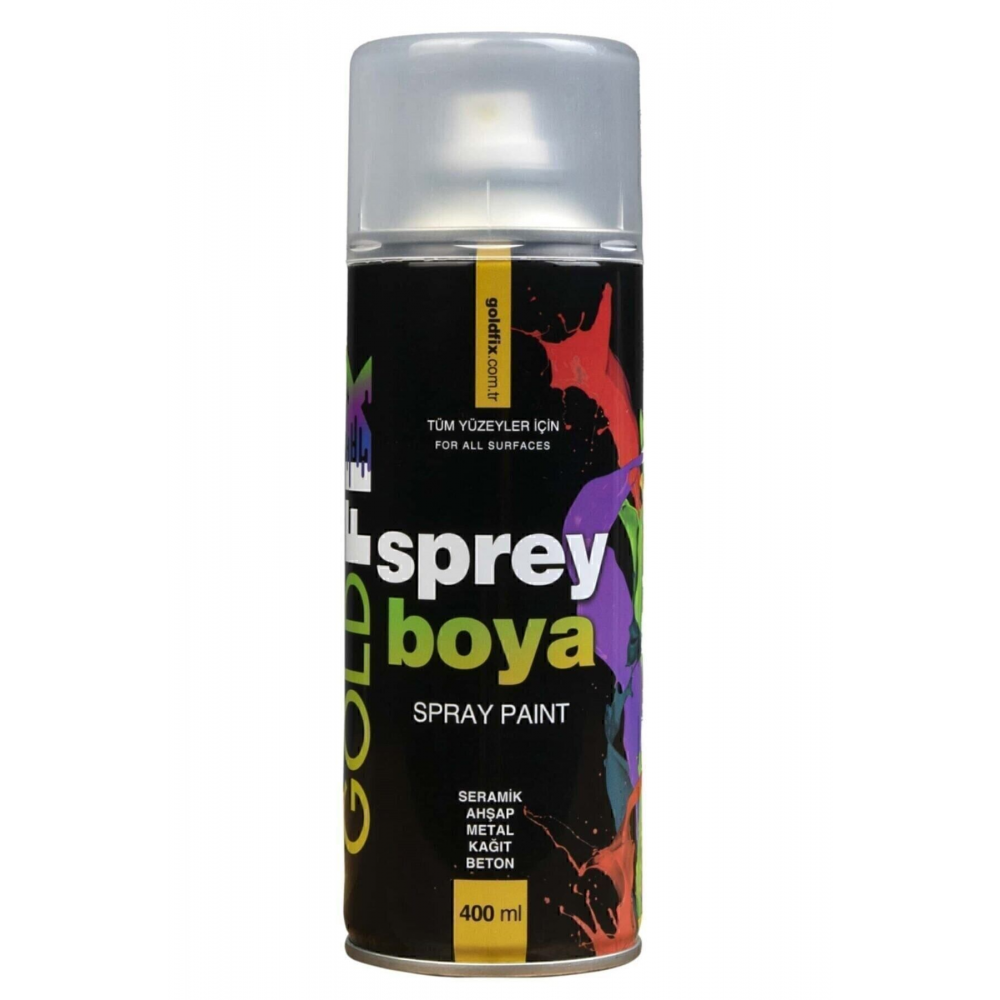 Sprey Boya 400 ml Mat Siyah ( 1 Adet )