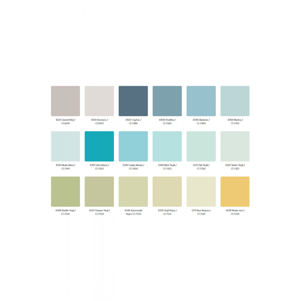 Popüler Duvar Ve Tavan Boyası 3.5 Kg - Beyaz