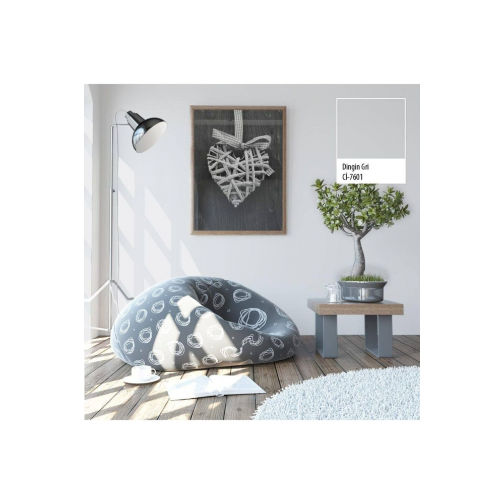 Popüler Duvar Ve Tavan Boyası 3.5 Kg - Dingin Gri