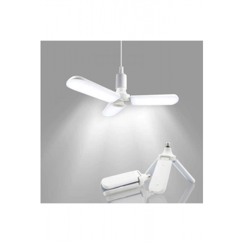 48 w Pervane Led Ampül 3 Modlu Ultra Işık Portatif Süper Kalite