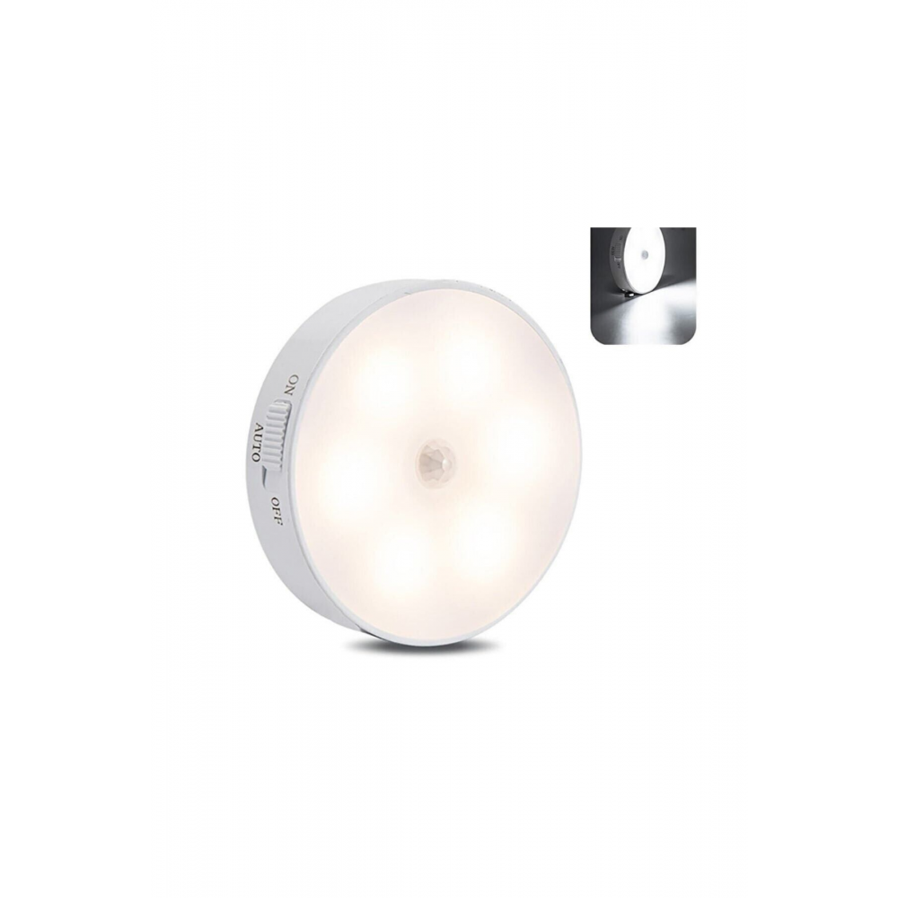 Beyoğlu Market Hareket Sensörlü Usb Şarjlı Led Işık Lamba