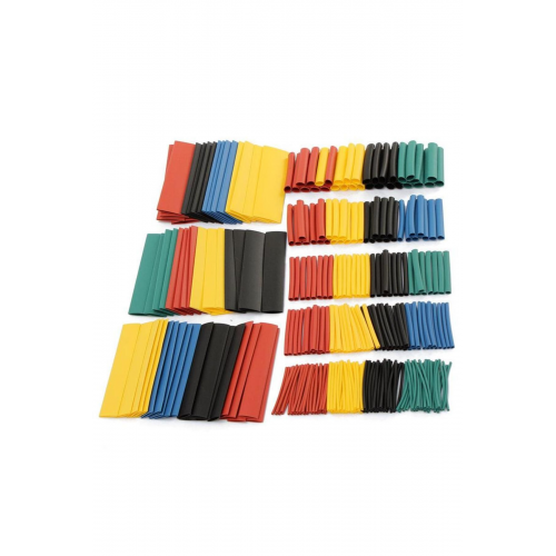 Polyolefin Shrink Boru Daralan Makaron 328 Adet 8 Boy Set Soloop