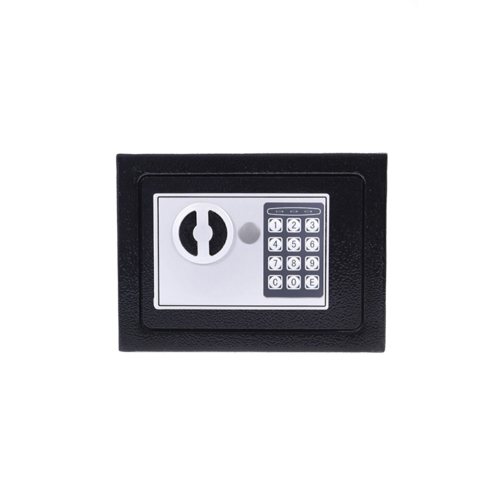 Elektronik Şifreli Çelik Para Kasası Mini Boy Yerli Üretim