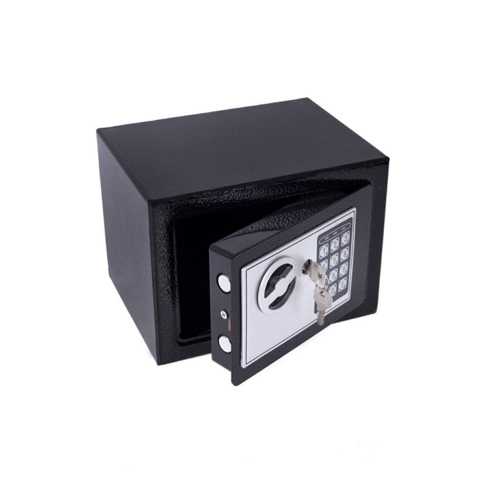 Elektronik Şifreli Çelik Para Kasası Mini Boy Yerli Üretim