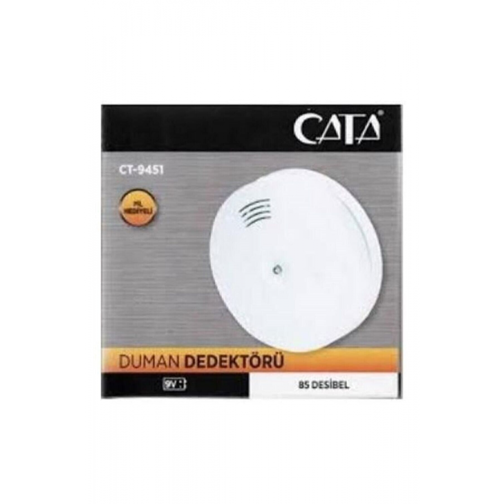 Cata Ct-9451 Pilli Duman Dedektörü