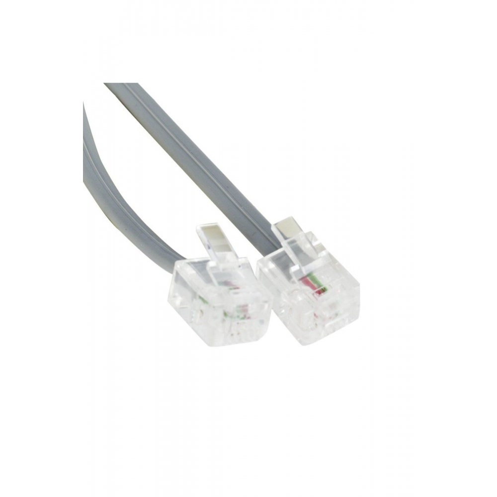 Telefon Hat Kablosu Hazır 6p/2c 3 Metre (K0)