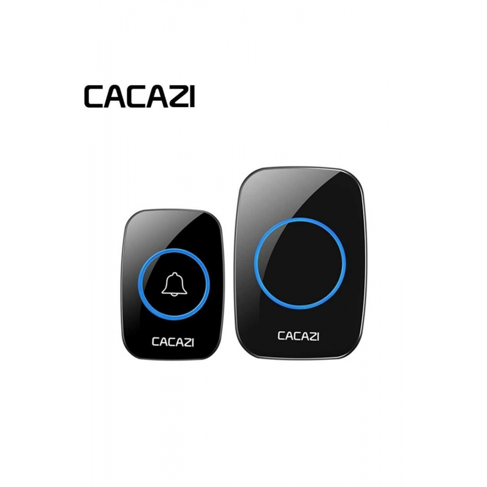Kablosuz Uzaktan Kumandalı Cacazi Led Işıklı Kapı Zili