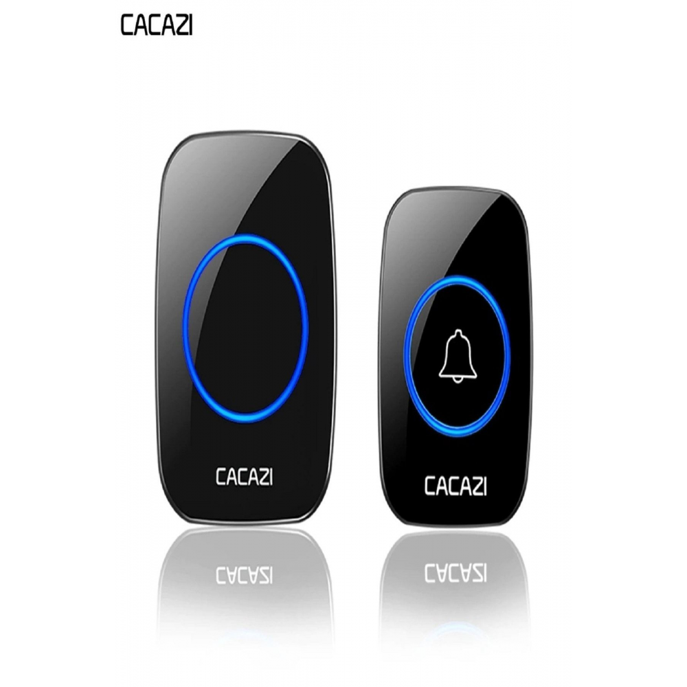 Kablosuz Uzaktan Kumandalı Cacazi Led Işıklı Kapı Zili