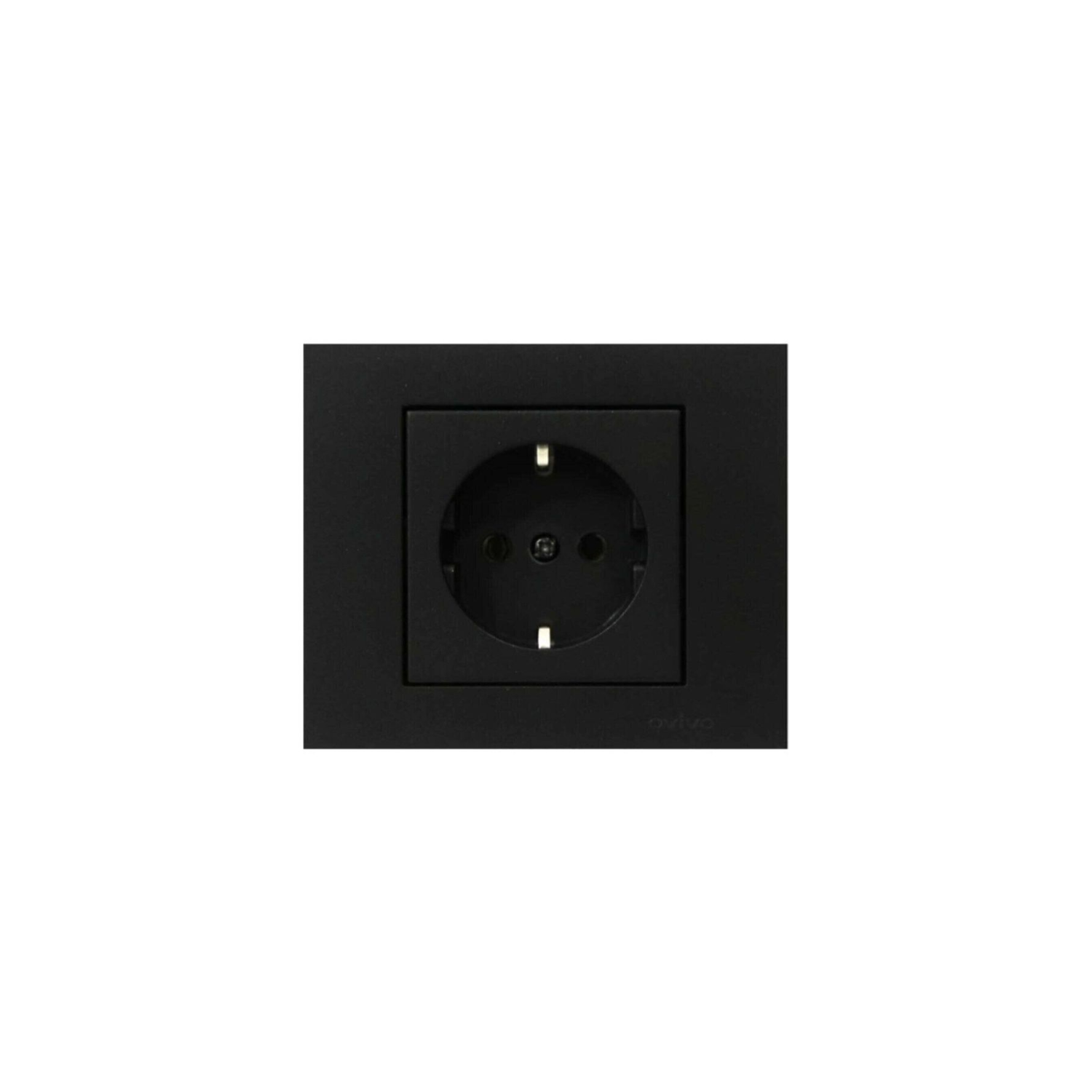 Grano Siyah Topraklı Priz