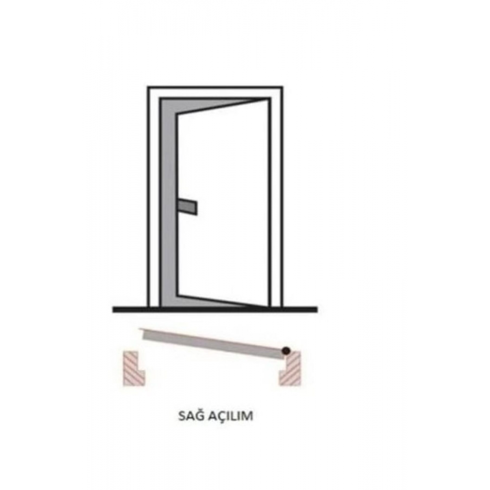 ÇELİK KAPI ANKARA  KALİTELİ ÇELİK KAPI SAĞ YÖN