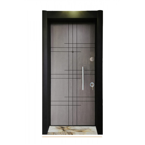 Çelik Kapı, Gri Renk Çelik Kapı, Celik Kapi Modelleri Sağ Açılım