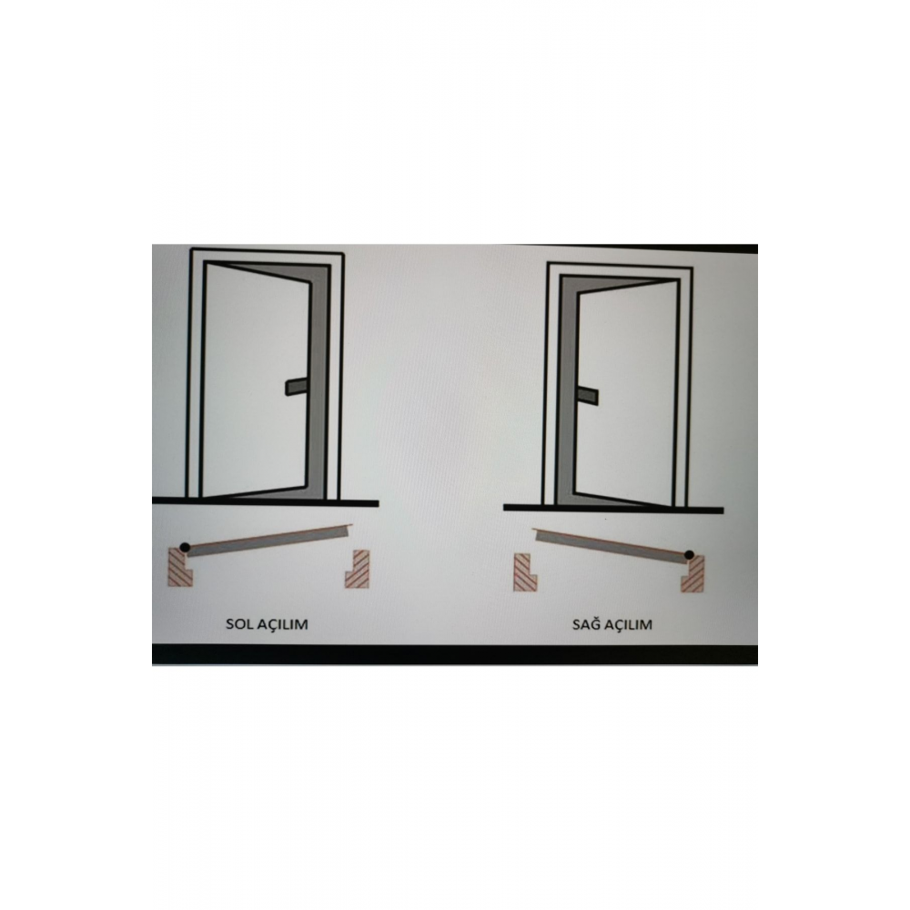 Dış Mekan Çelik Kapı Sağ