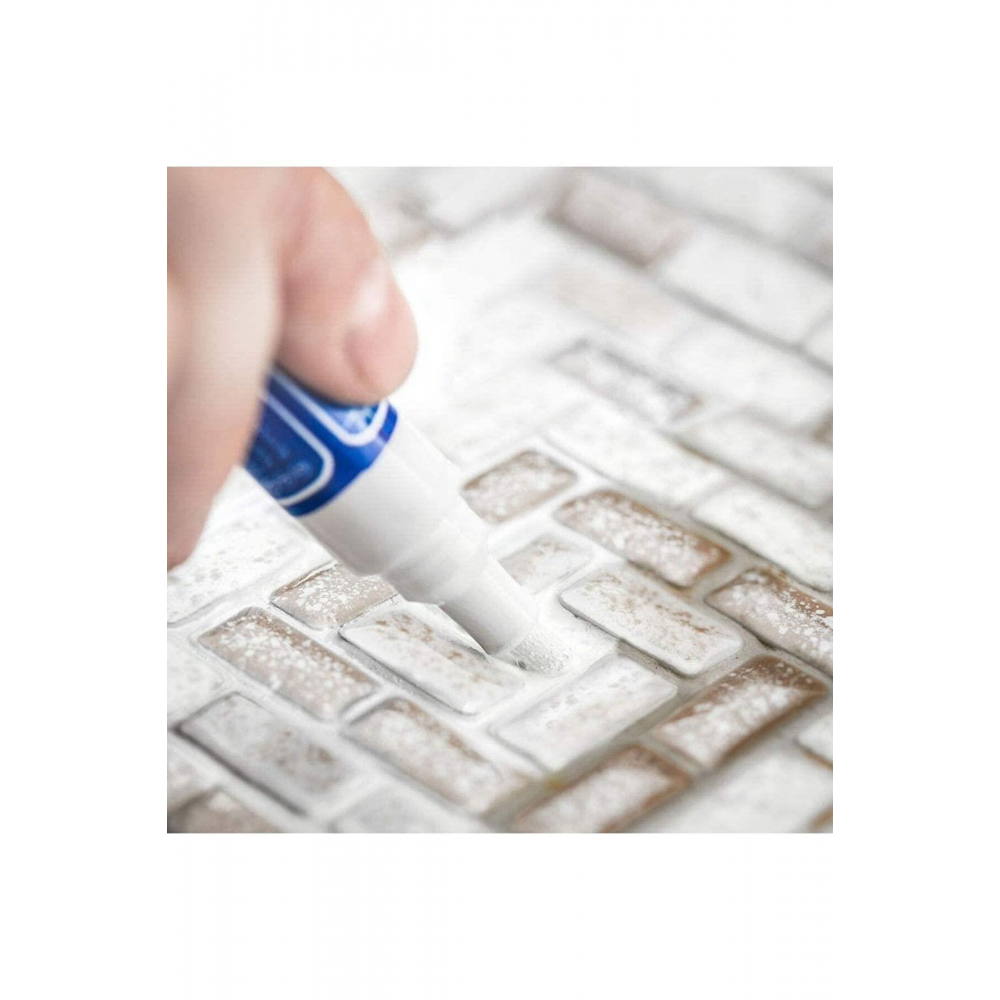 Derz Dolgu Kalemi Fayans Beyaz Hızlı Kuruyan Su Bazlı Kokusuz Kalıcı Yenileme