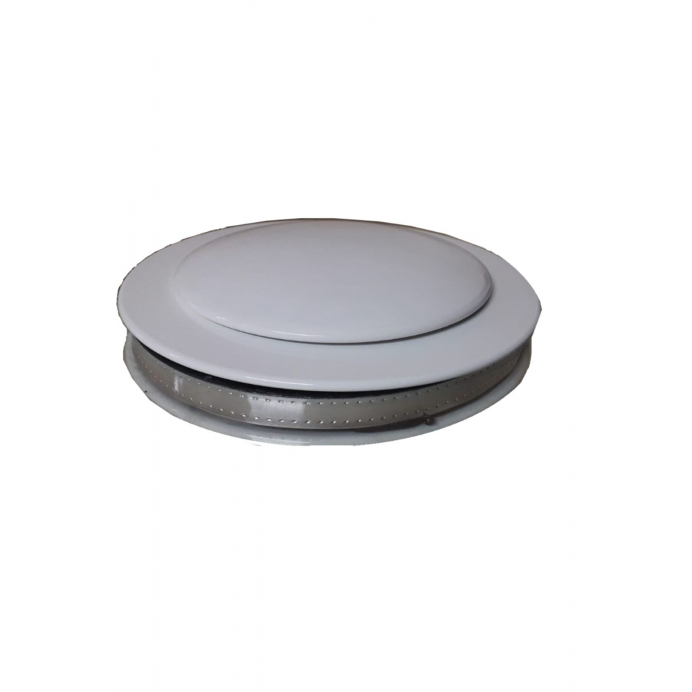 Doğal Gaz Çift Cam Isıcam Menfezi Dairesel Açıp Kapama Sistemi Gri 7004