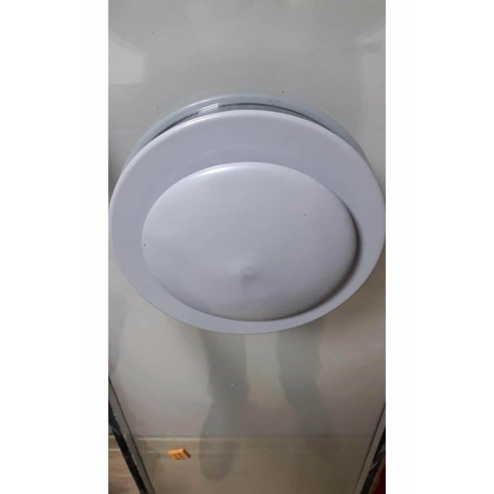 Doğal Gaz Çift Cam Isıcam Menfezi Dairesel Açıp Kapama Sistemi Gri 7004