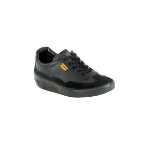 Siyah Hakiki %100 Deri Iş Bahçe Sağlam Dayanıklı Ojinal Hakiki Çelik Burun Değildir