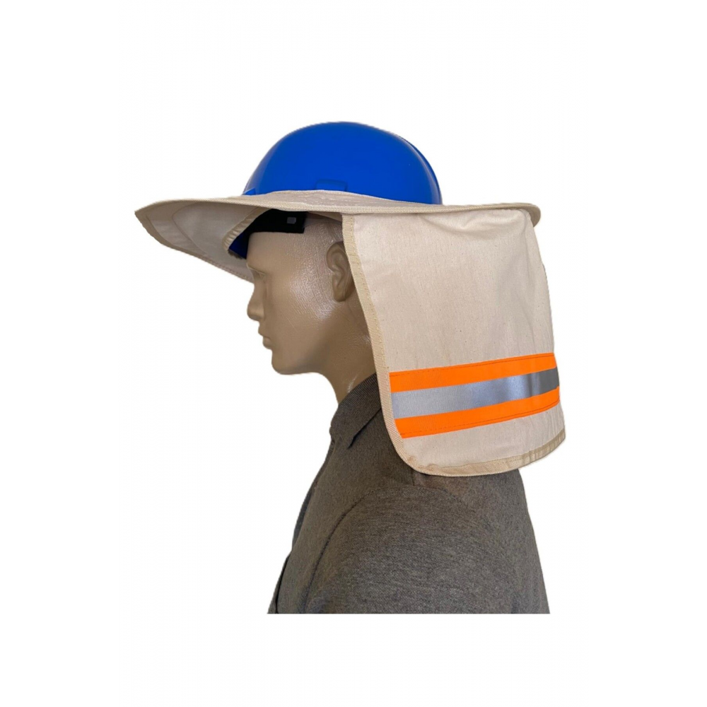 Baret Güneşliği Tam Kenarlı Baş Ve Boyun Korumalı Güneş Koruyuculuğu Siperlik Şapka