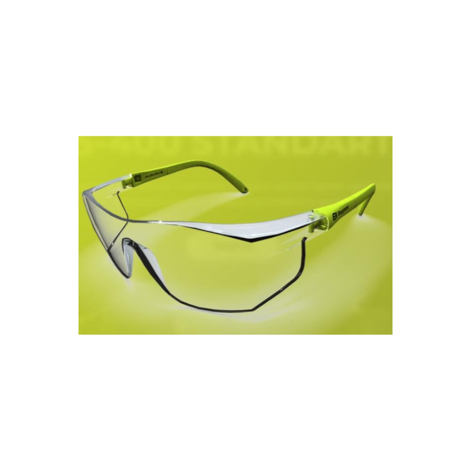 Baymax S400 Standart Gözlük Şeffaf