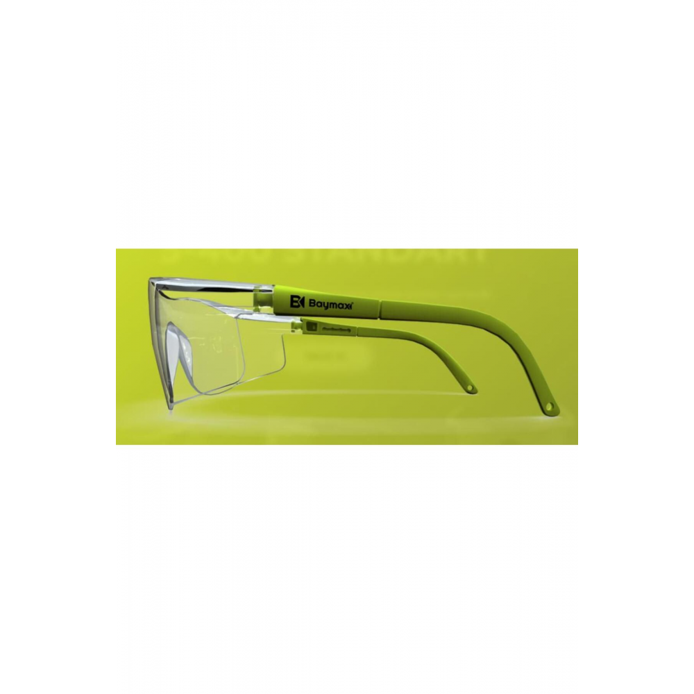 Baymax S400 Standart Gözlük Şeffaf