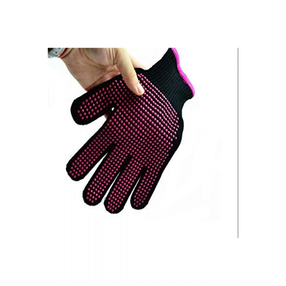 Sge Teknoloji Yüksek Sıcaklığa Dayanıklı Saç Maşası Ev Mutfak Için Kaymaz Eldiven